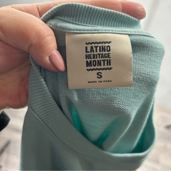 Latino Heritage Month "Hola" Sweatshirt - Picture 4 of 5